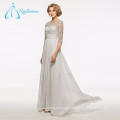 Sweep Train Beading Chiffon Tulle Indian Beaded Dresses Mother Of The Bride